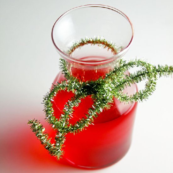 Candy Cane Simple Syrup