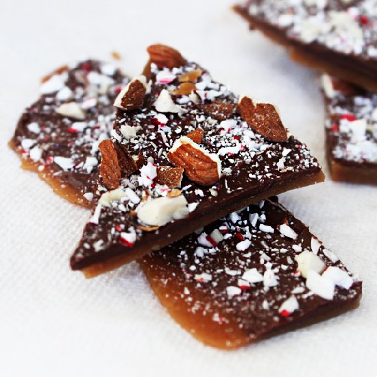 Peppermint Toffee Butter Crunch