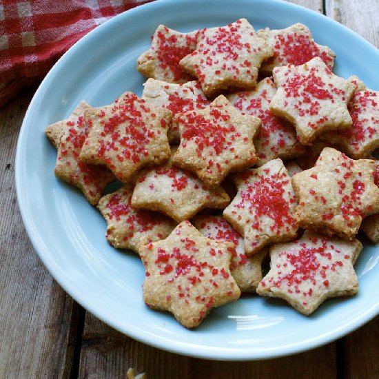 Vegan Cashew Shortbreads