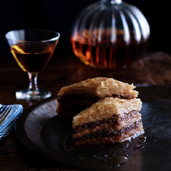 Christmas Baklava Star of Bethlehem