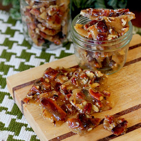 Bourbon Bacon Brittle