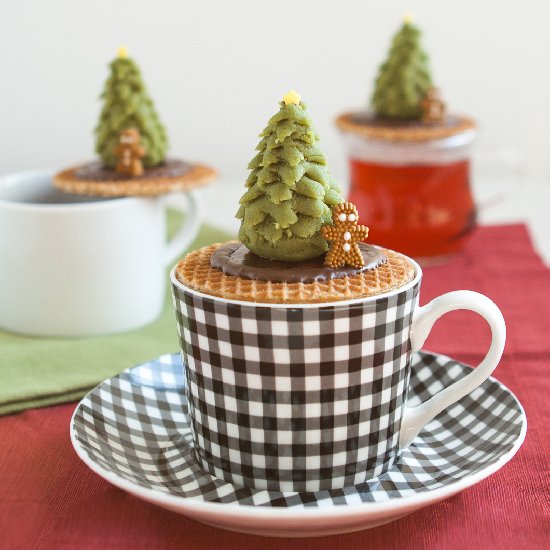 Christmas Tree Stroopwafels