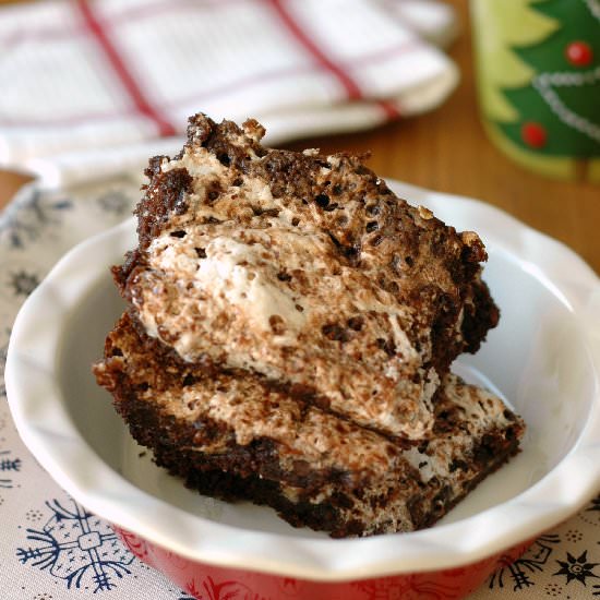 Crockpot Hot Chocolate Brownies