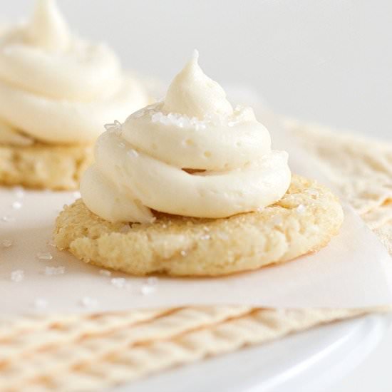 Lemon Marshmallow Cookies