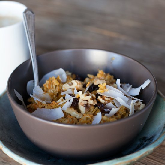 Carrot Cake Oatmeal