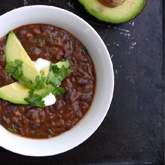 Vegetarian Black Bean Soup