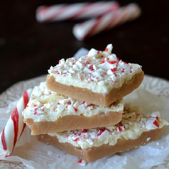 Candy Cane Toffee