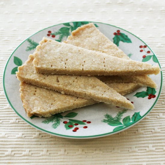 Vegan, Gluten-Free Shortbread