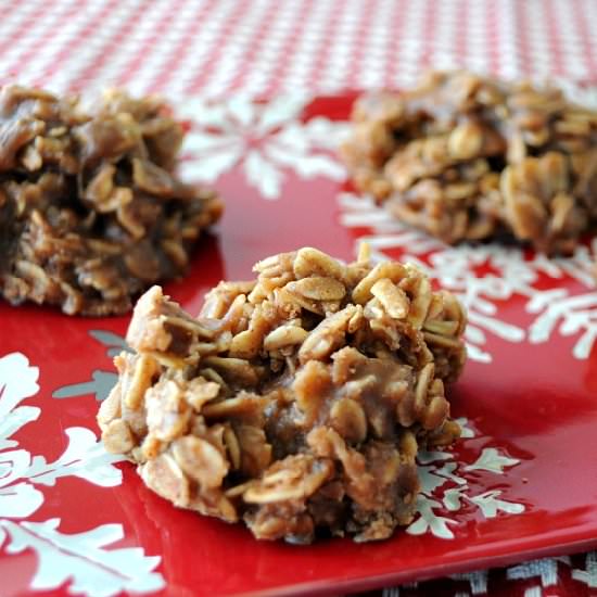 No Bake Oatmeal Cookies