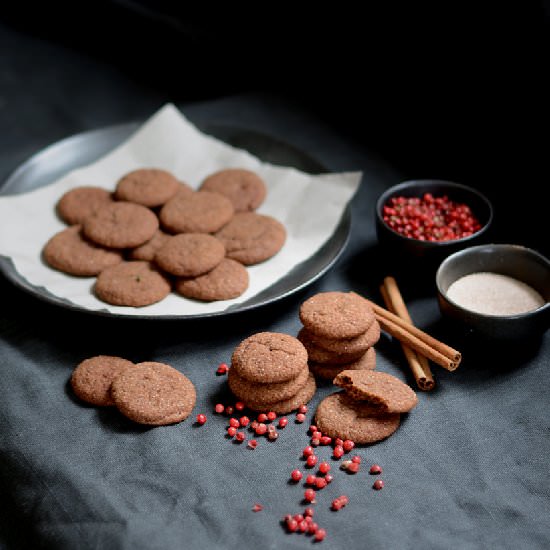 Chewy Gingersnap Cookies