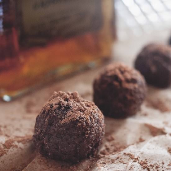 Amaretto Cacao Truffles