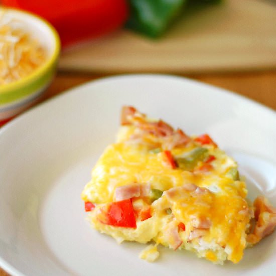 Crockpot Denver Omelette Casserole