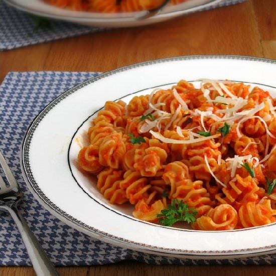 Roasted Red Pepper Pasta