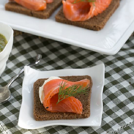 Dilled Gravlax