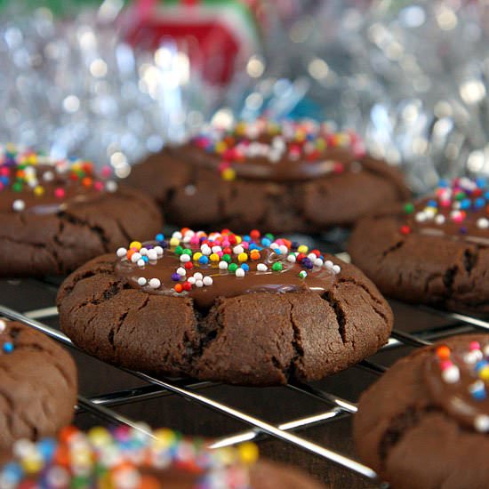 Nutella Thumbprint Cookies