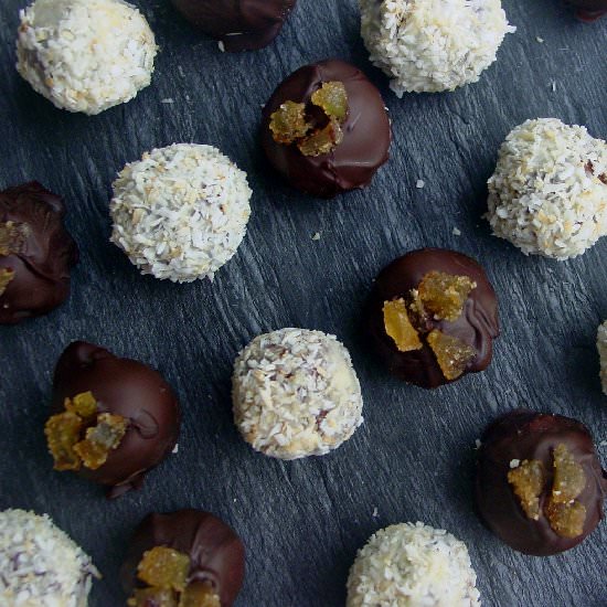 Jamaican Snowball Truffles