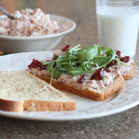 Ham Salad with Swiss and Rosemary