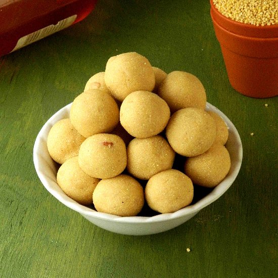 Foxtail Millet Balls | Thinai Ladoo