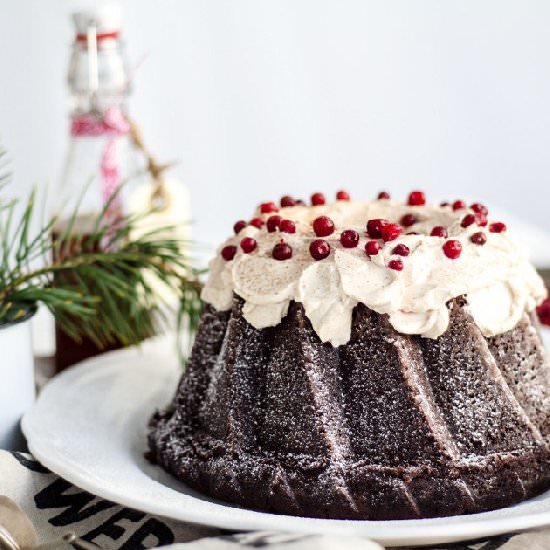 Christmas Chocolate Bundt Cake