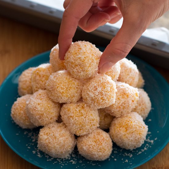 Apricot and Coconut Balls