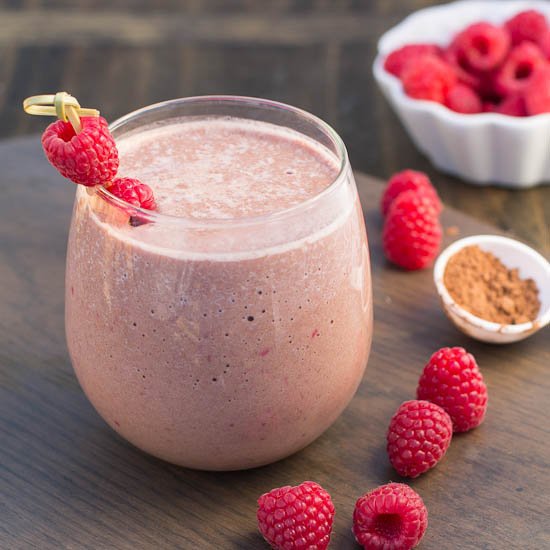 Chocolate Raspberry Shake