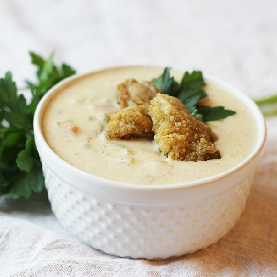 Fried Oyster Chowder