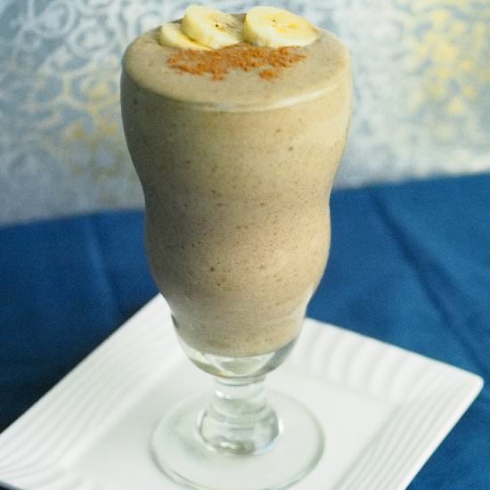 Vegan Banana Nog Smoothie