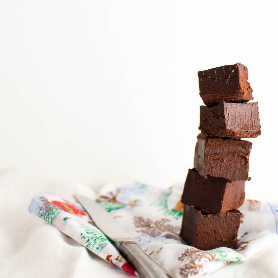 Easy Vegan Fudge