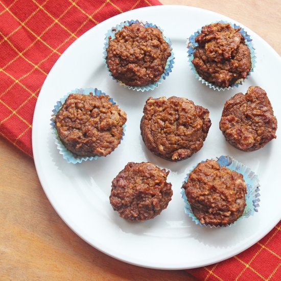 Pumpkin Cinnamon Chip Mini Muffins