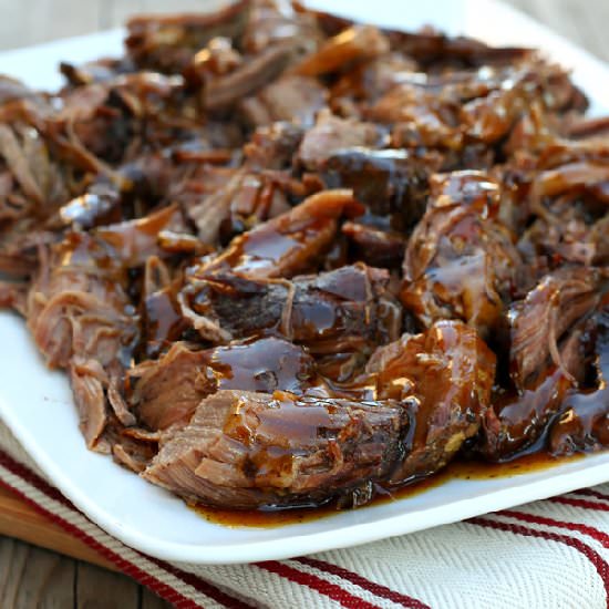 Balsamic Glazed Roast Beef