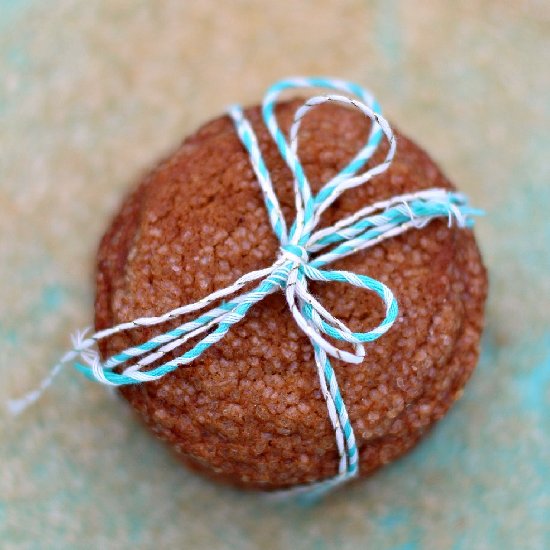 Bourbon Molasses Cookies