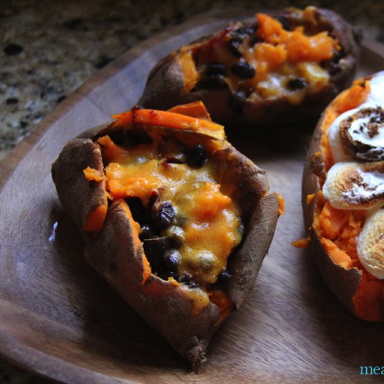 Stuffed Sweet Potatoes