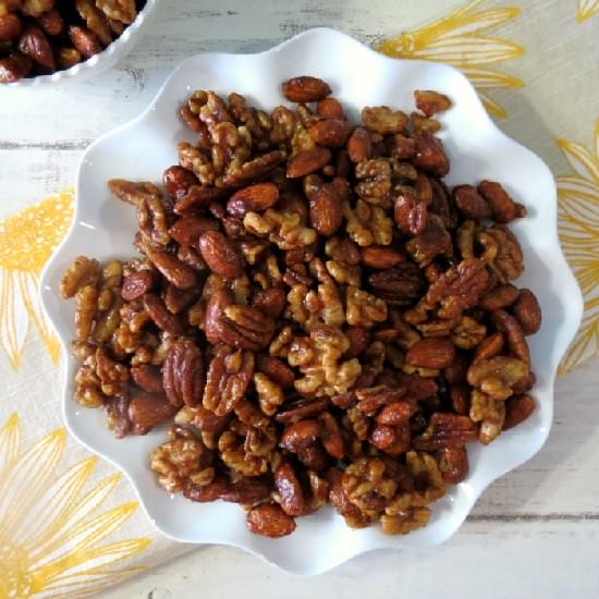 Sweet and Savory Mixed Nuts