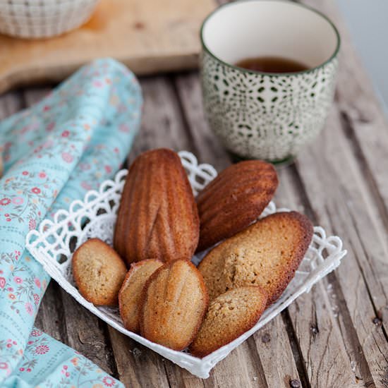 Spekulatius Spiced Madeleines