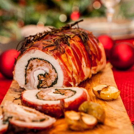 Prosciutto-Wrapped Pork Loin