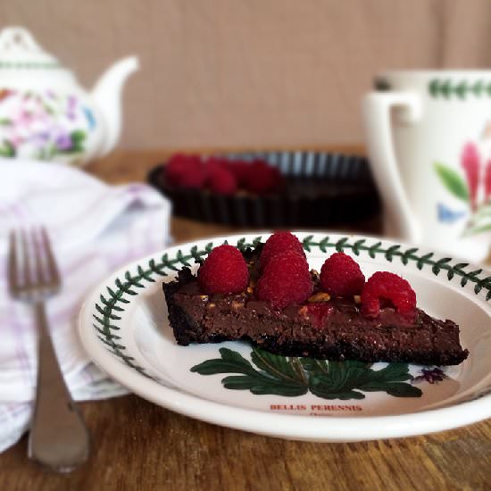 Chocolate Raspberry Tart