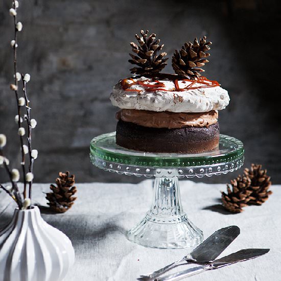 Elegant Cake for New Years Eve