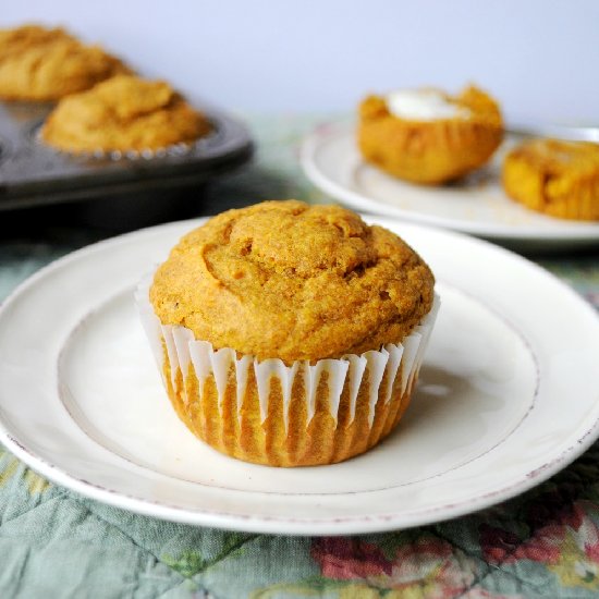 The Best Healthy Pumpkin Muffins