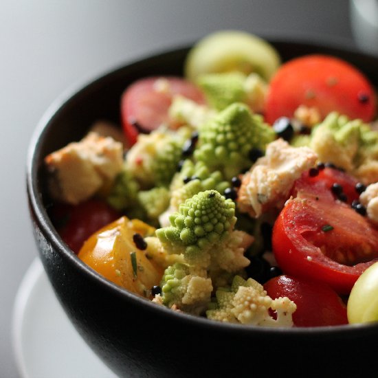 Tomato & Romanesco Salad