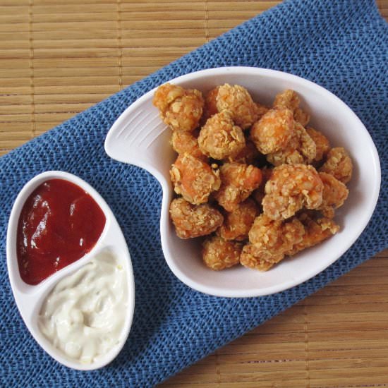 Crispy Spicy Chicken Popcorns