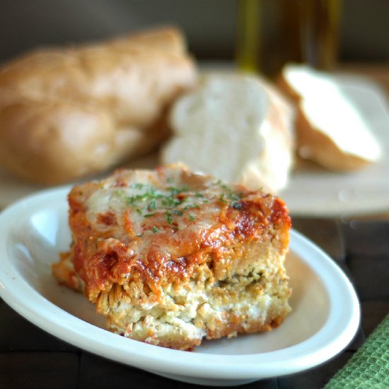 Crockpot Spaghetti Lasagna