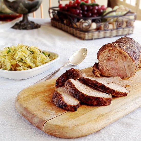 Chili-Rubbed Roast Pork