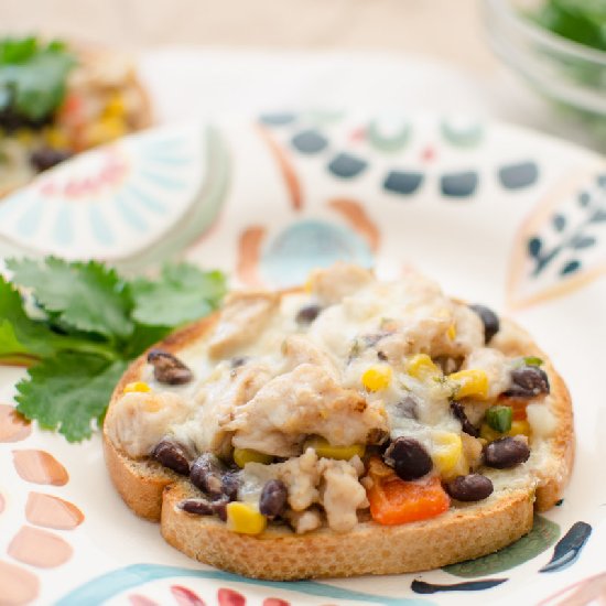 Tex-Mex Chicken Sammies