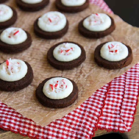 Shortbread w/ Mint Buttercream