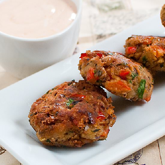 Vegetarian Black-Eyed Pea Fritters