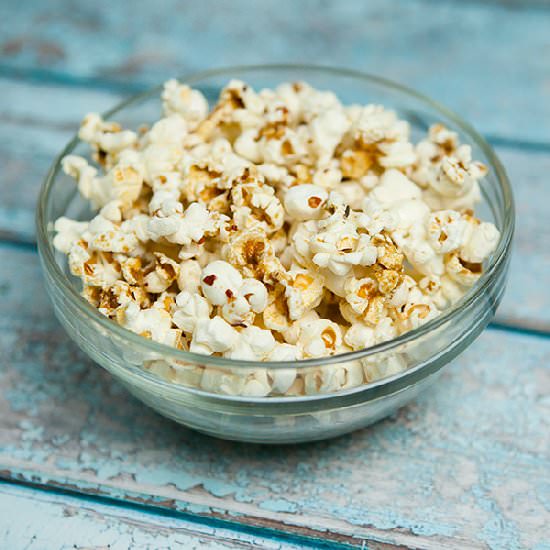 Wasabi Soy Sauce Popcorn