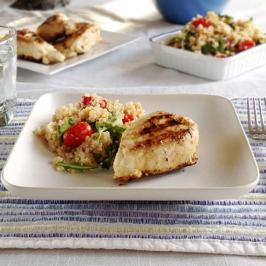 Lemon-Herb Chicken with Quinoa