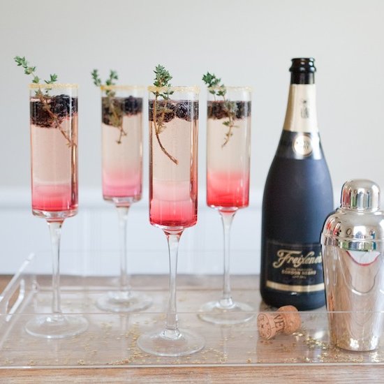 Blackberry Thyme Sparkler