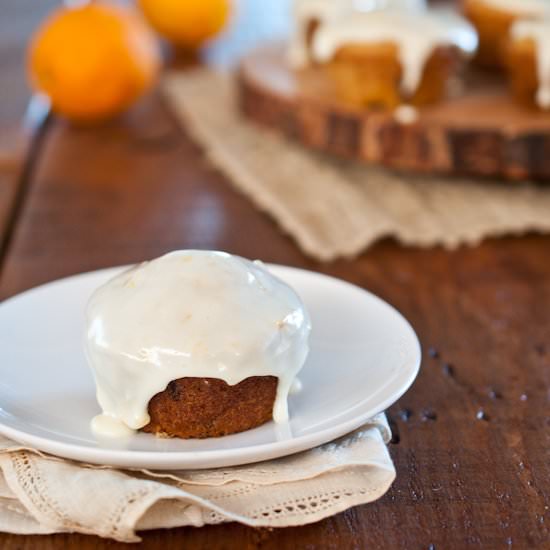 Orange Cherry Beer Muffins