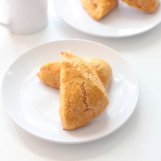 Sweet Potato and Cinnamon Scones